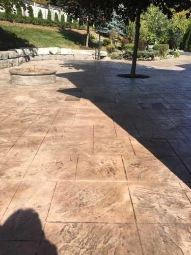 STAMPED CONCRETE